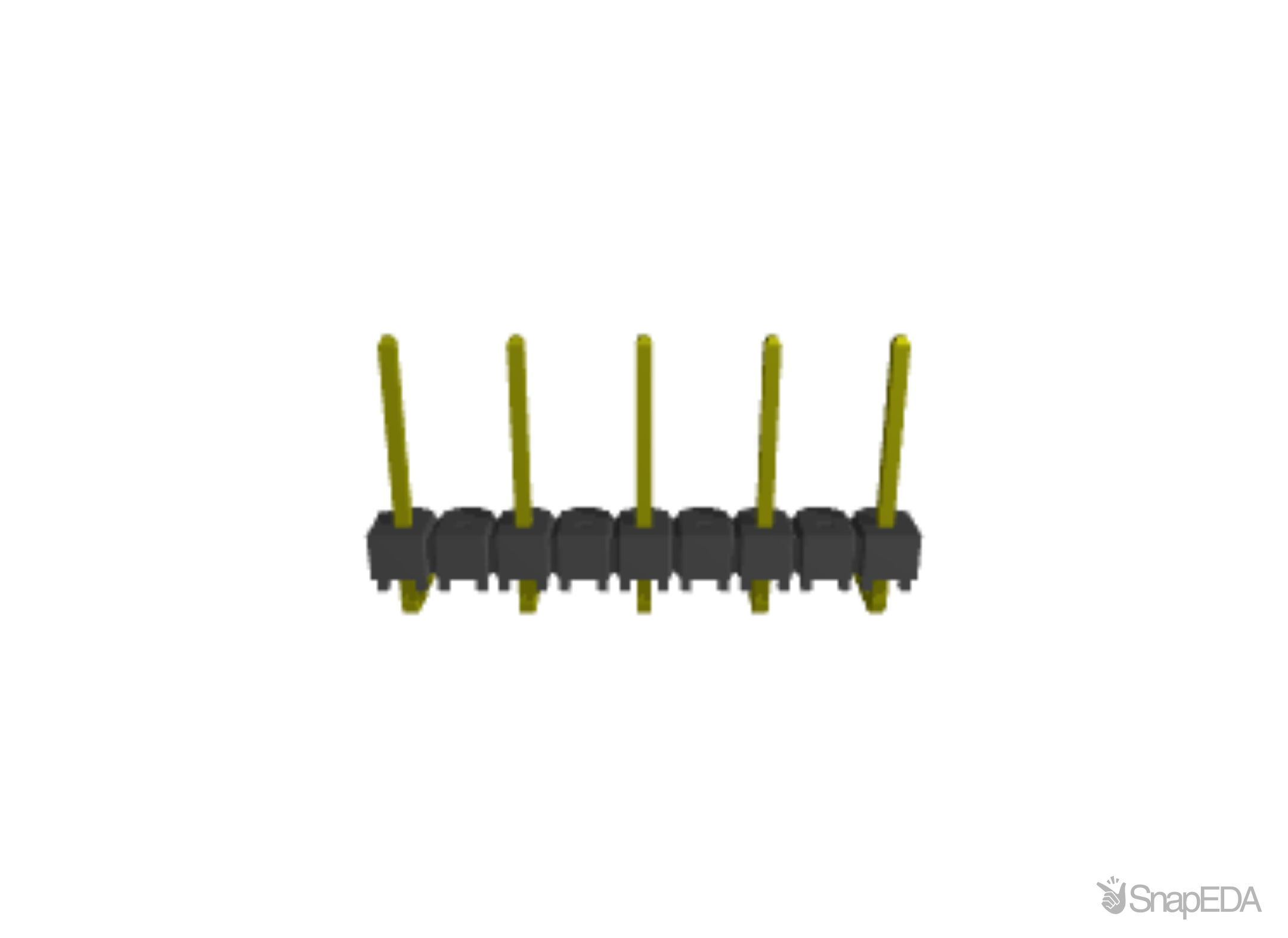 TSW-205-25-G-S-RA 3D Model