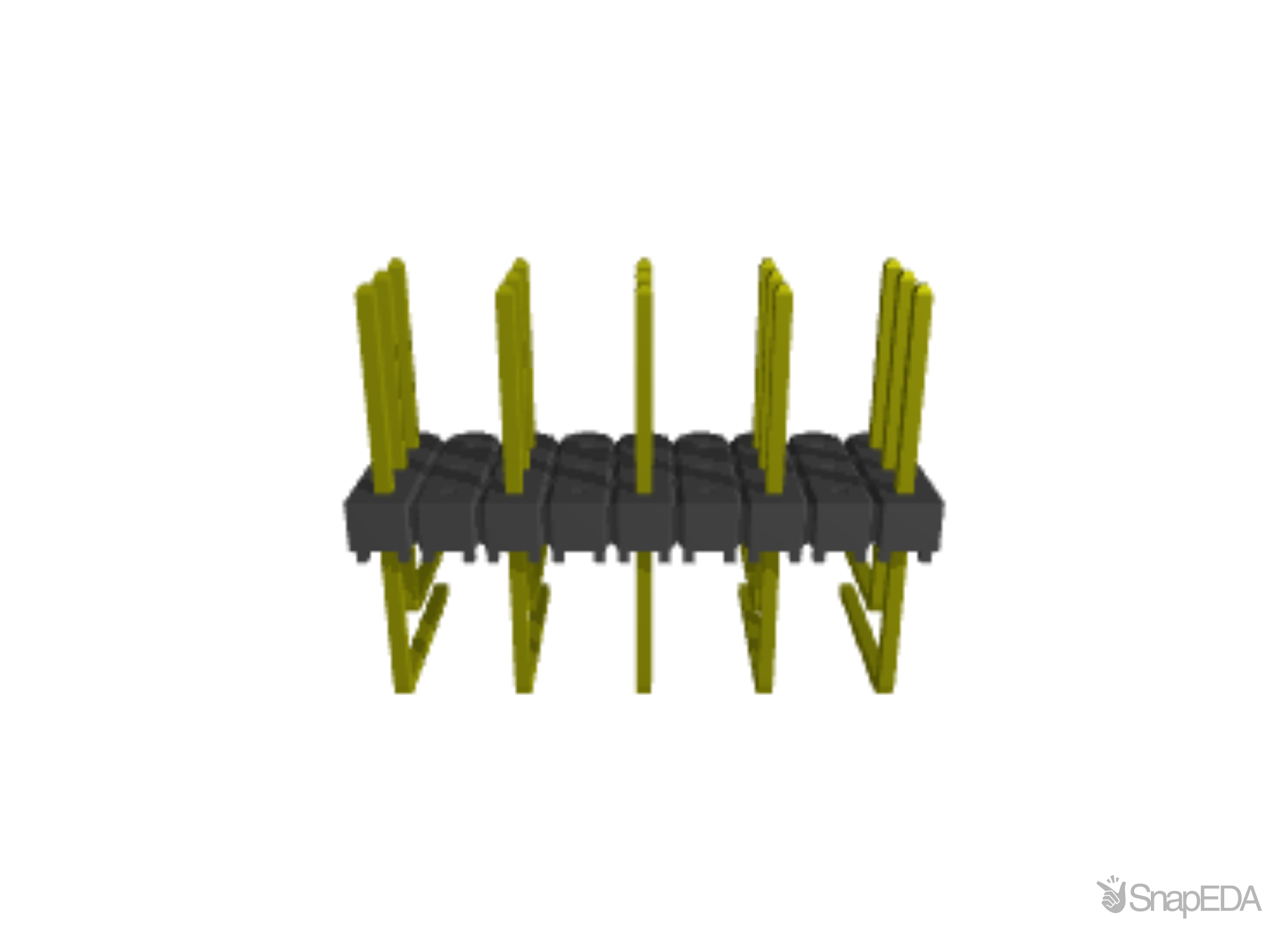 TSW-205-25-G-T-RA 3D Model