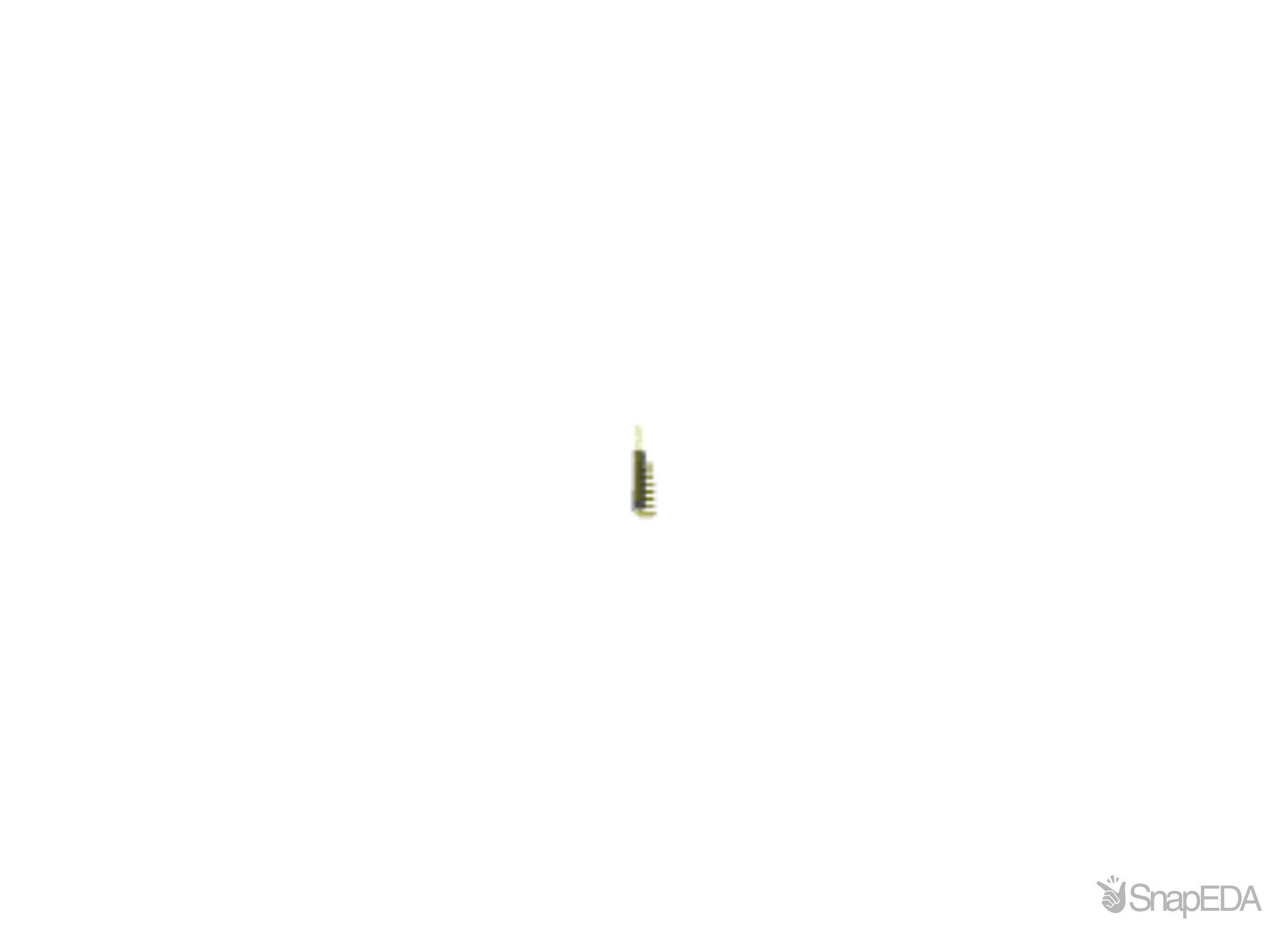 TSW-208-25-L-S-RA 3D Model