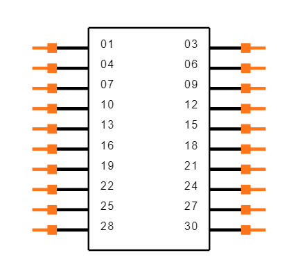 TSW-210-14-L-Q Symbol
