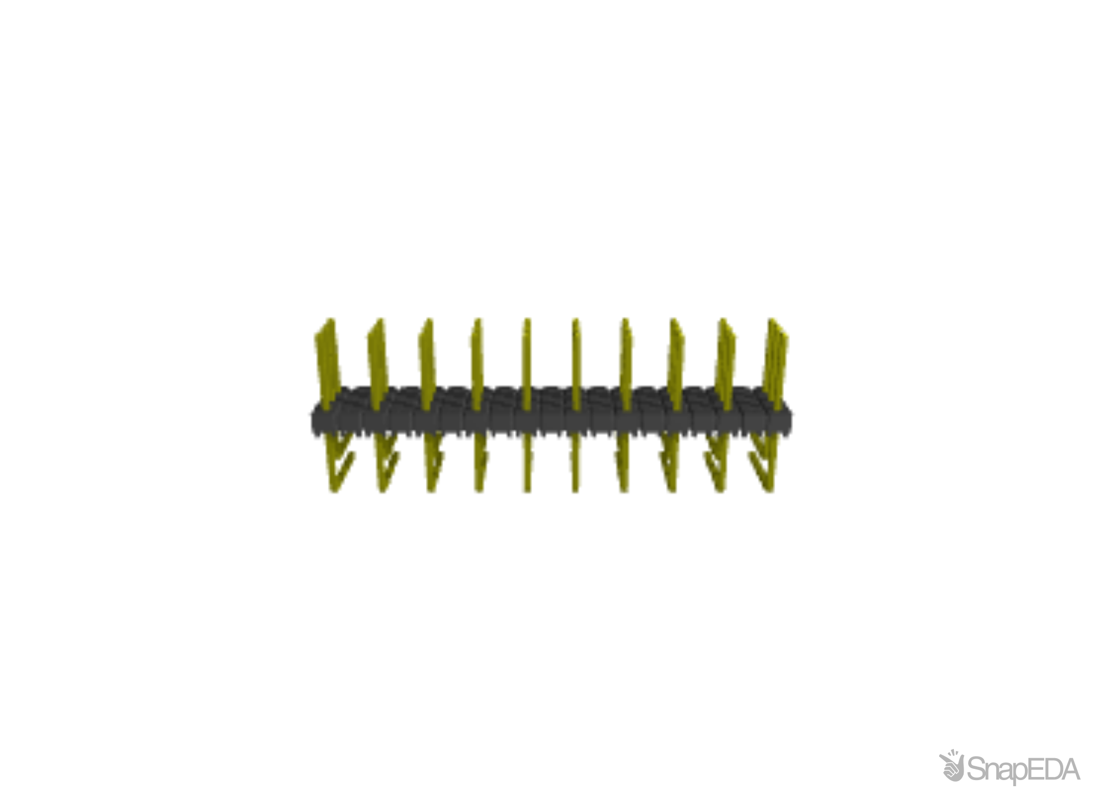 TSW-210-25-G-T-RA 3D Model