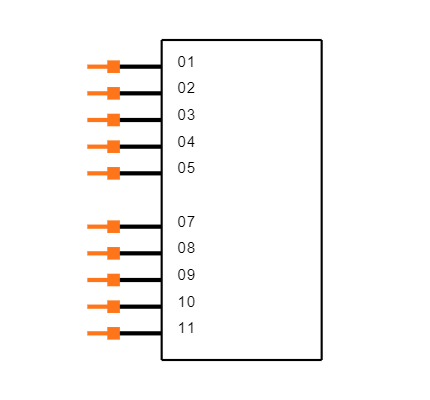 TSW-211-13-G-S-006 Symbol