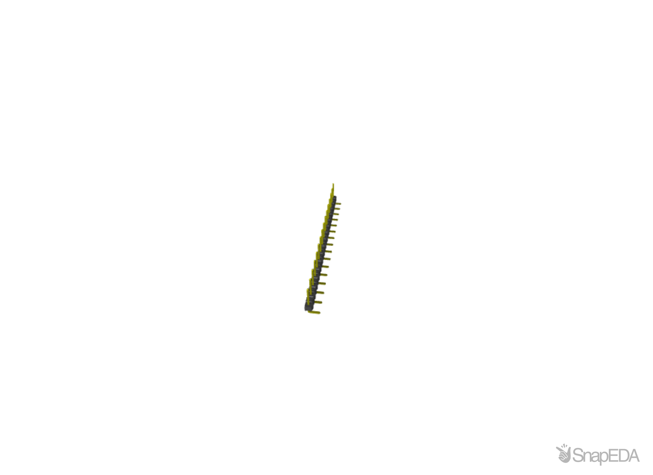 TSW-216-25-T-S-RA 3D Model