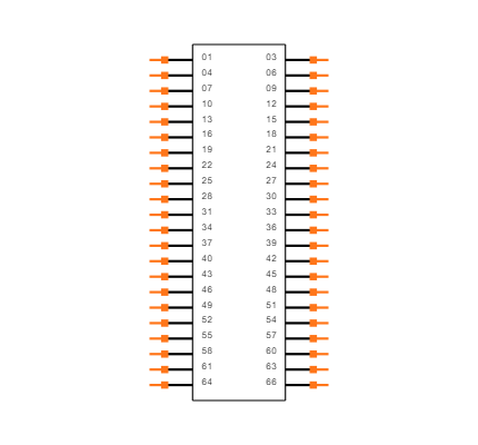 TSW-222-08-F-Q Symbol