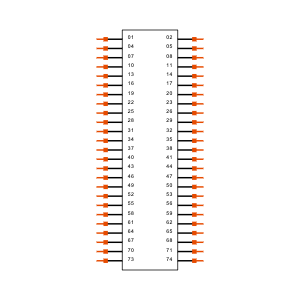 TSW-225-07-L-T Symbol