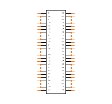 TSW-225-14-F-T Symbol