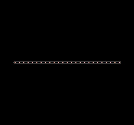 TSW-225-21-G-S Footprint