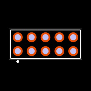 TW-05-07-L-D-455-135 Footprint