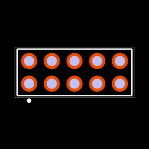 TW-05-12-L-D-400-150 Footprint