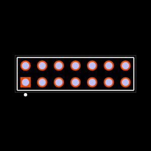 TW-07-12-G-D-600-125 Footprint