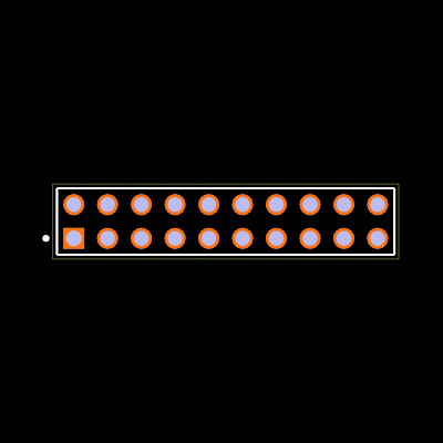 TW-10-05-L-D-254-100 Footprint