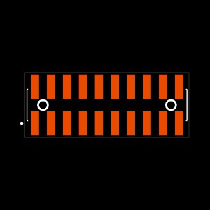 TW-10-09-G-D-258-SM-A-P-TR Footprint