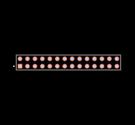 TW-14-08-G-D-540-155 Footprint