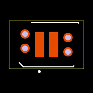 UMPS-02-03.5-G-V-S-W-FR Footprint
