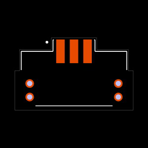 UMPT-03-01-S-RA-WT-TR Footprint