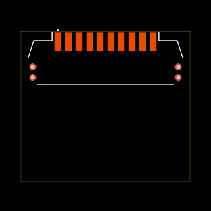 UMPT-10-01-L-RA-WT-M-TR Footprint