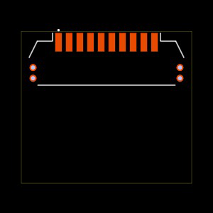 UMPT-10-01-L-RA-WT-TR Footprint