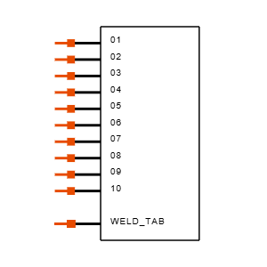 UMPT-10-01-L-RA-WT-TR Symbol