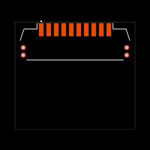 UMPT-10-01-S-RA-WT-M-TR Footprint