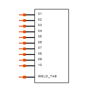 UMPT-10-01-S-RA-WT-M-TR Symbol
