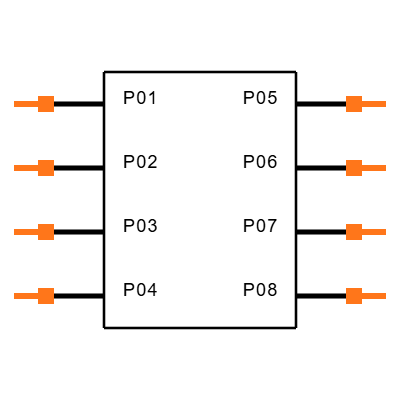 UPS-08-04.0-02-L-V Symbol