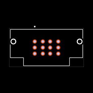 UPT-02-03.0-01-L-V-TR Footprint