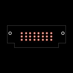 UPT-04-03.0-02-L-V Footprint