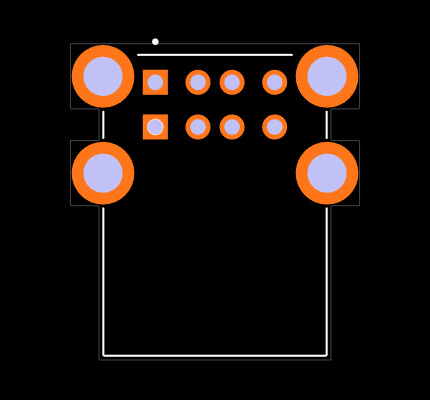USB-A-D-F-B-TH Footprint