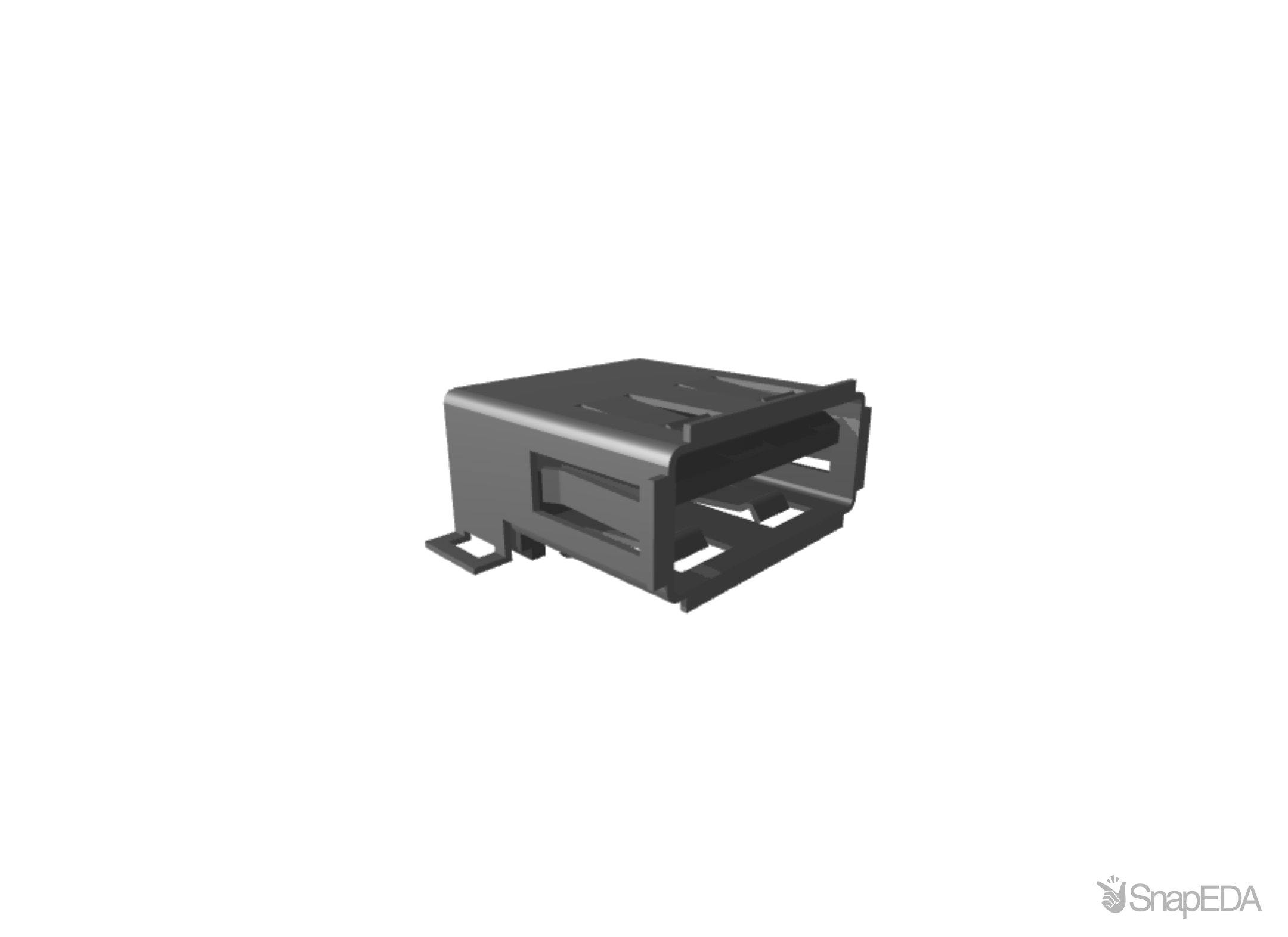 USB-A-S-F-B-SM2-R 3D Model