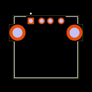 USB-A-S-S-B-TH Footprint
