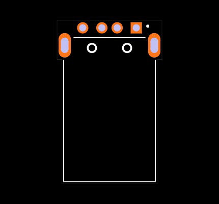USB-AM-S-F-W-TH Footprint
