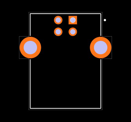 USB-B-S-F-W-TH-R Footprint