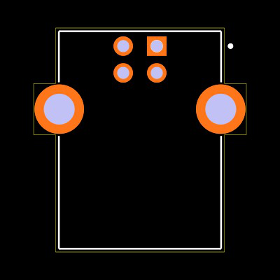 USB-B-S-S-B-TH-TR Footprint