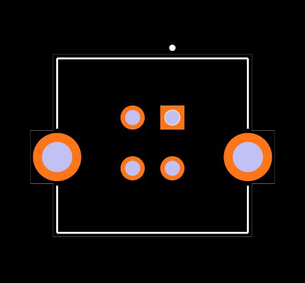 USB-B-S-S-B-VT Footprint