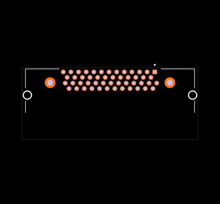 VRDPC-50-01-M-RA Footprint