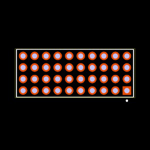 YTE-110-02-G-Q-437 Footprint