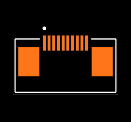 ZF5S-10-01-T-WT Footprint