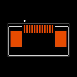 ZF5S-12-01-T-WT Footprint