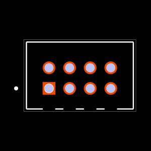 ZLTMM-104-62-L-D-250 Footprint