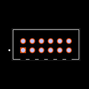 ZLTMM-106-74-F-D-308 Footprint