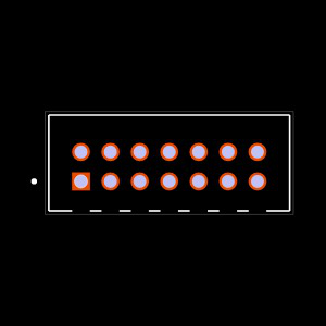 ZLTMM-107-62-F-D-306 Footprint
