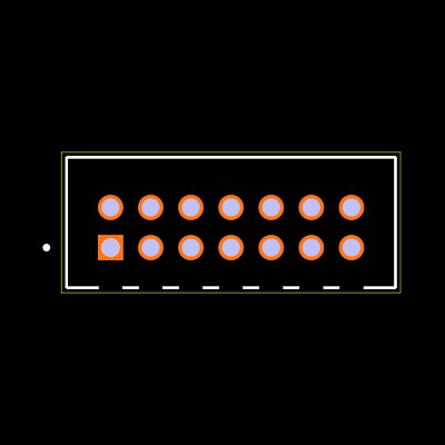 ZLTMM-107-71-L-D-652 Footprint