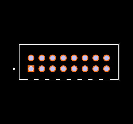ZLTMM-108-71-F-D-610 Footprint