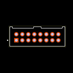 ZLTMM-108-72-S-D-700 Footprint