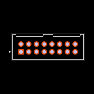 ZLTMM-108-75-L-D-250 Footprint