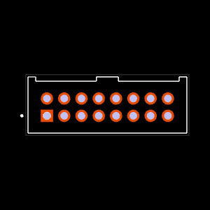 ZLTMM-108-75-L-D-285 Footprint