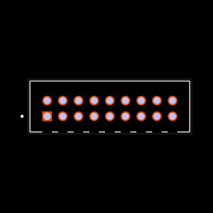 ZLTMM-109-74-G-D-583 Footprint