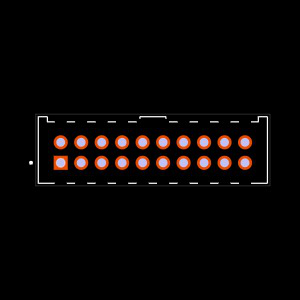 ZLTMM-110-62-S-D-307 Footprint