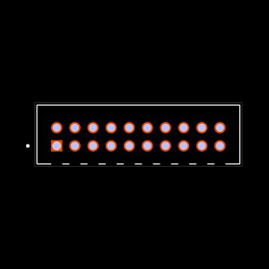 ZLTMM-110-63-F-D-450 Footprint