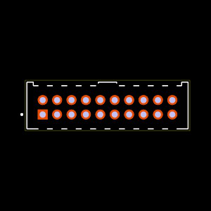 ZLTMM-110-63-L-D-450 Footprint